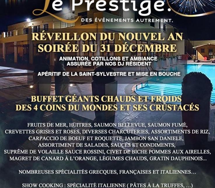 Nouvel an 2025 au Prestige